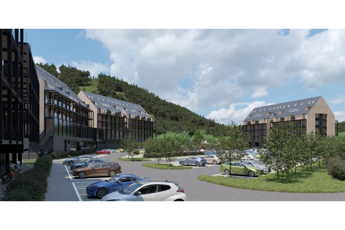 FOTO: Zo Slalomu luxus: V Mlynkoch vyrastie nový apartmánový komplex, foto 8