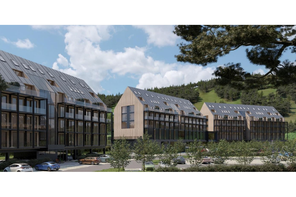 FOTO: Zo Slalomu luxus: V Mlynkoch vyrastie nový apartmánový komplex, foto 11