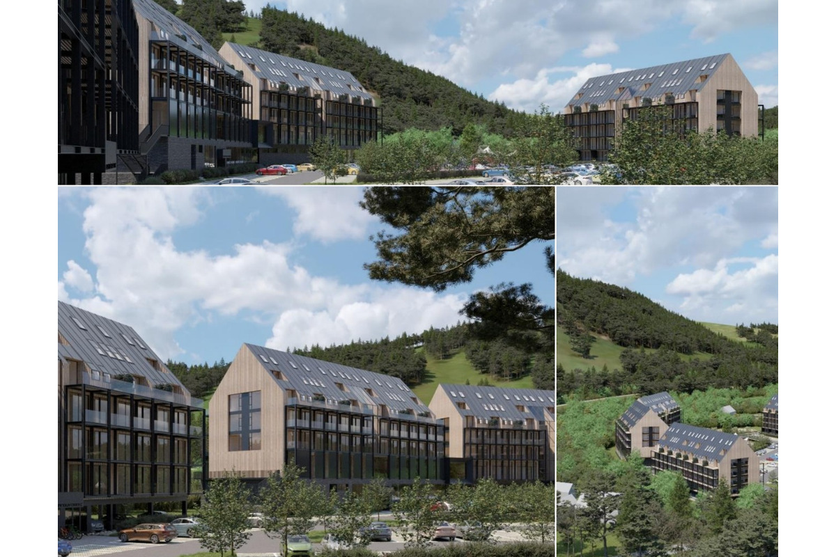 FOTO: Zo Slalomu luxus: V Mlynkoch vyrastie nový apartmánový komplex, foto 12