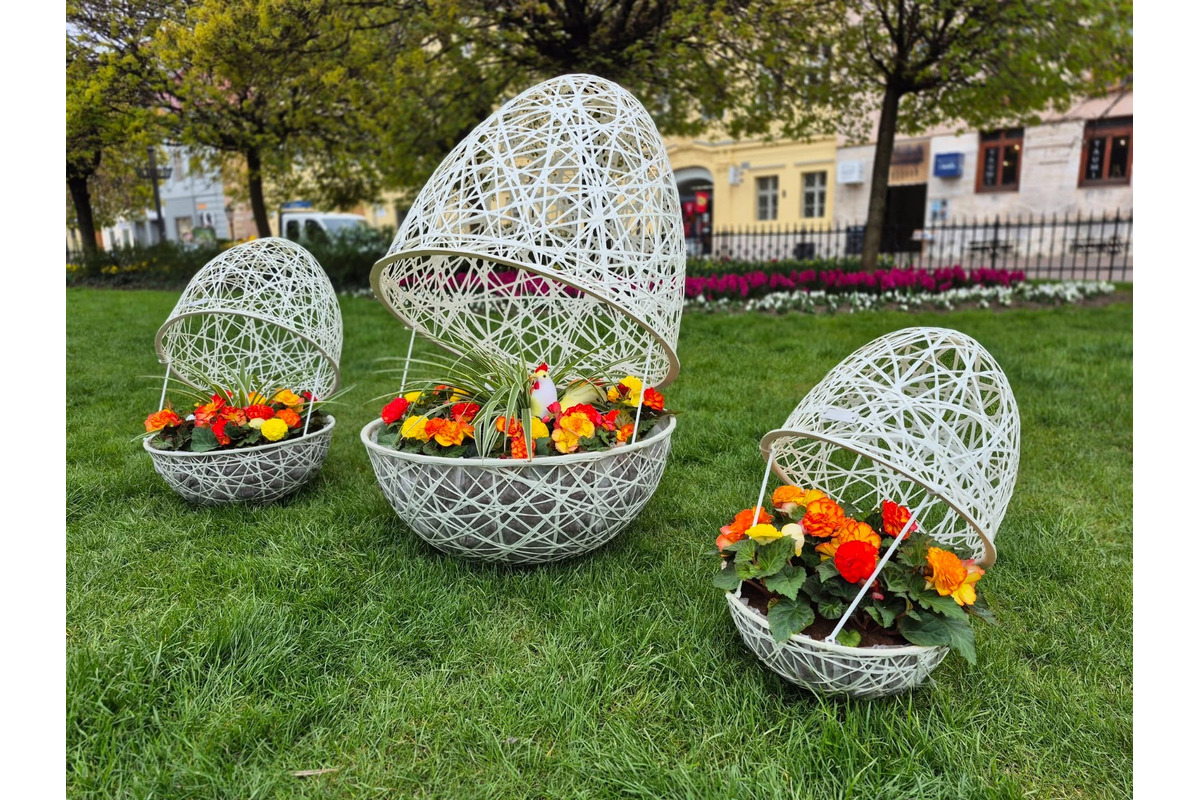 FOTO: Obce a mestá vo veľkonočnom šate. Ktorá výzdoba sa vám páči najviac?, foto 20