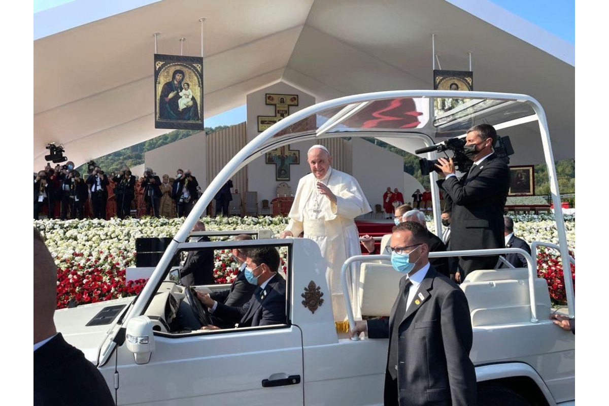 FOTO: Pápež František na návšteve Košíc v roku 2021, foto 16