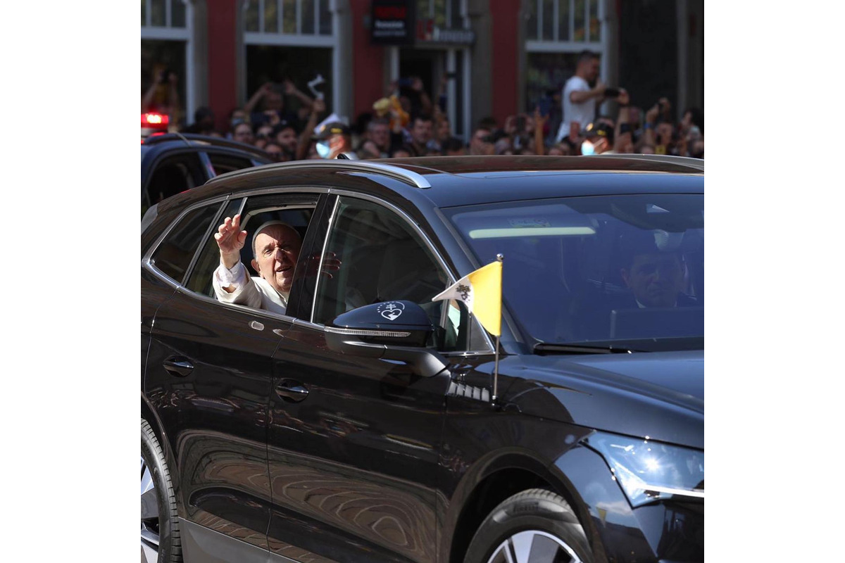 FOTO: Pápež František na návšteve Košíc v roku 2021, foto 23