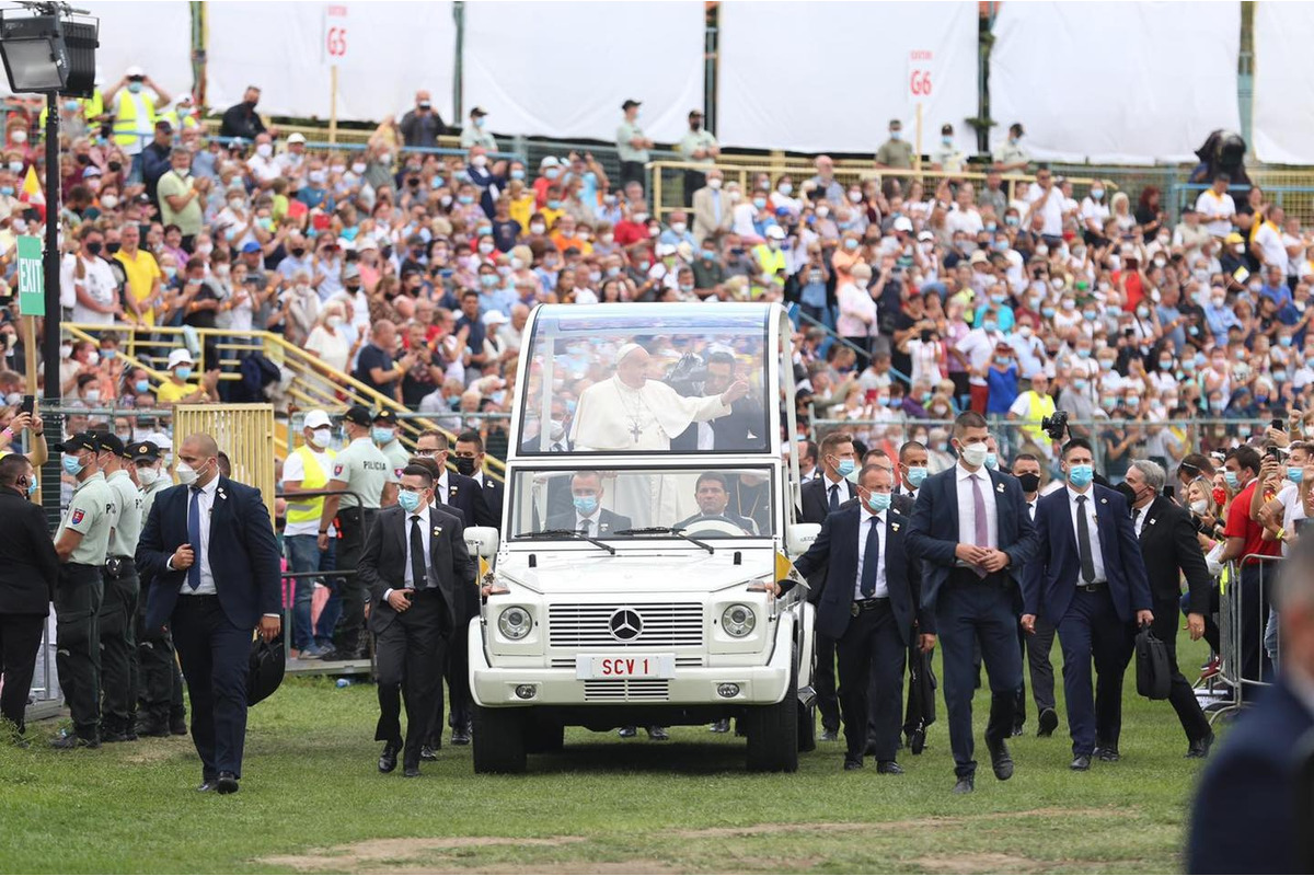 FOTO: Pápež František na návšteve Košíc v roku 2021, foto 5