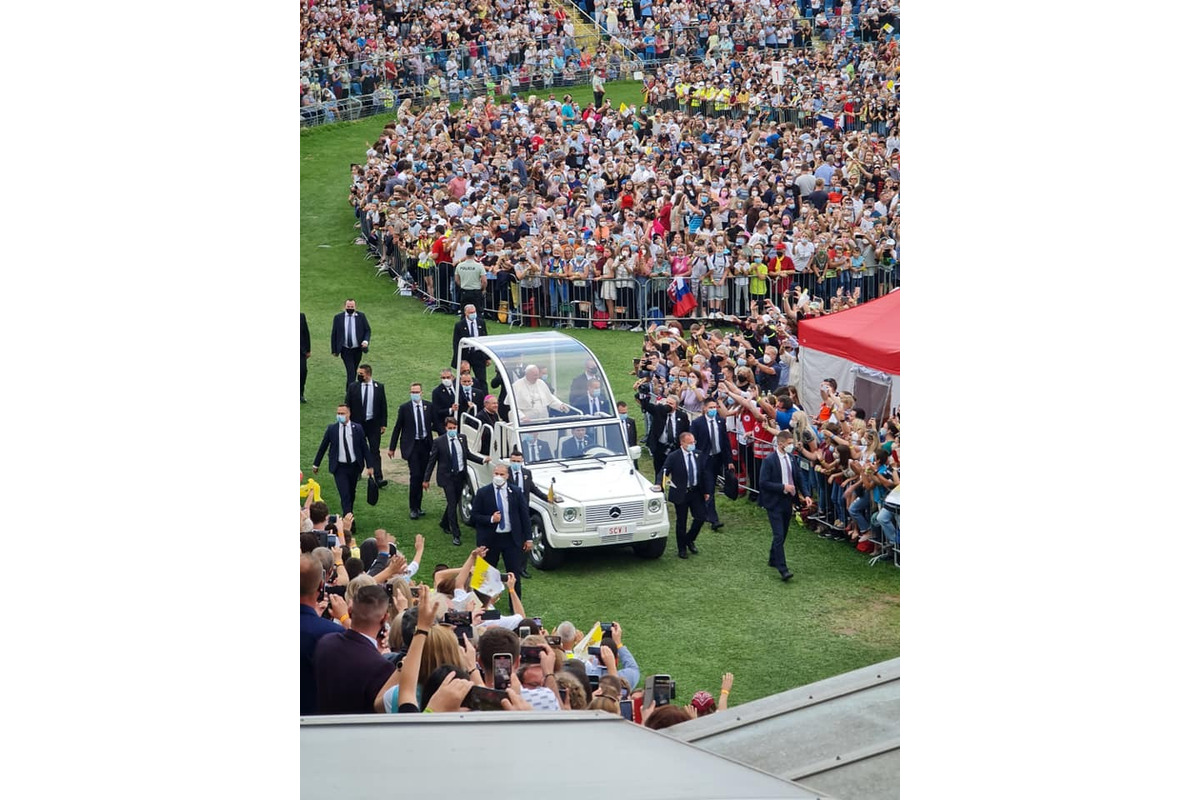 FOTO: Pápež František na návšteve Košíc v roku 2021, foto 3