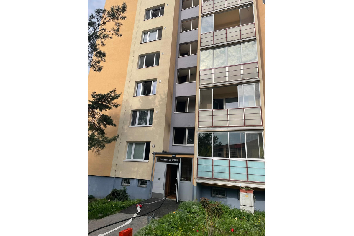 FOTO: Požiar bytu na Furči, foto 3