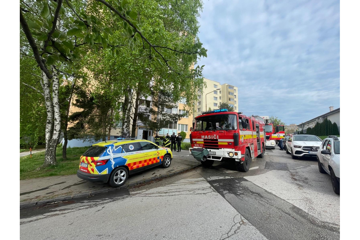 FOTO: Požiar bytu na Furči, foto 4