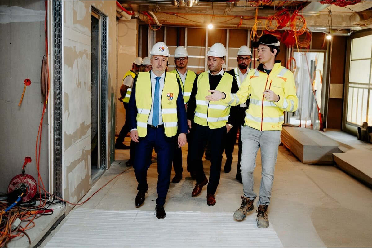 FOTO: Stavebné práce na výstavbe nového nemocničného pavilónu v Spišskej Novej Vsi, foto 26