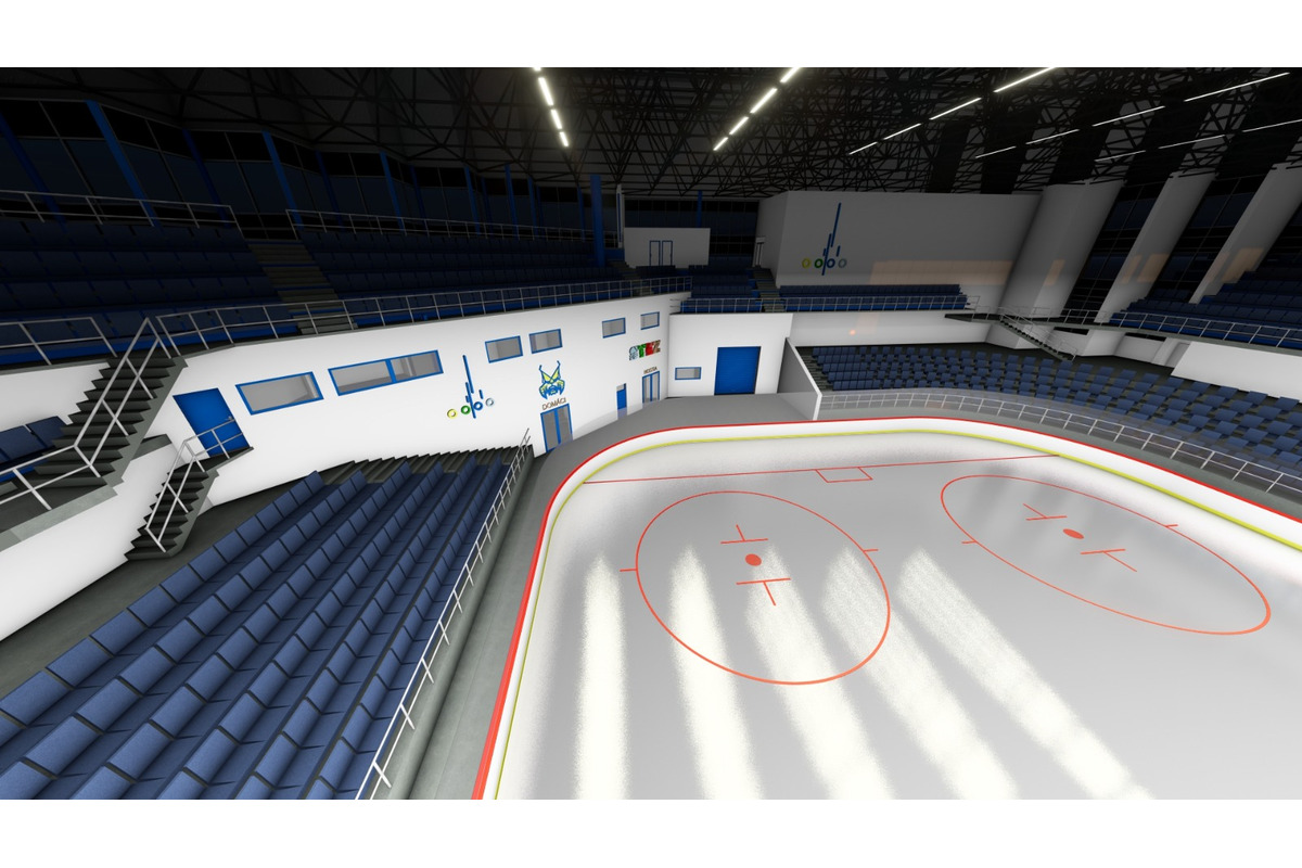 FOTO: Vizualizácia zrekonštruovaného zimného štadióna v Spišskej Novej Vsi, foto 4