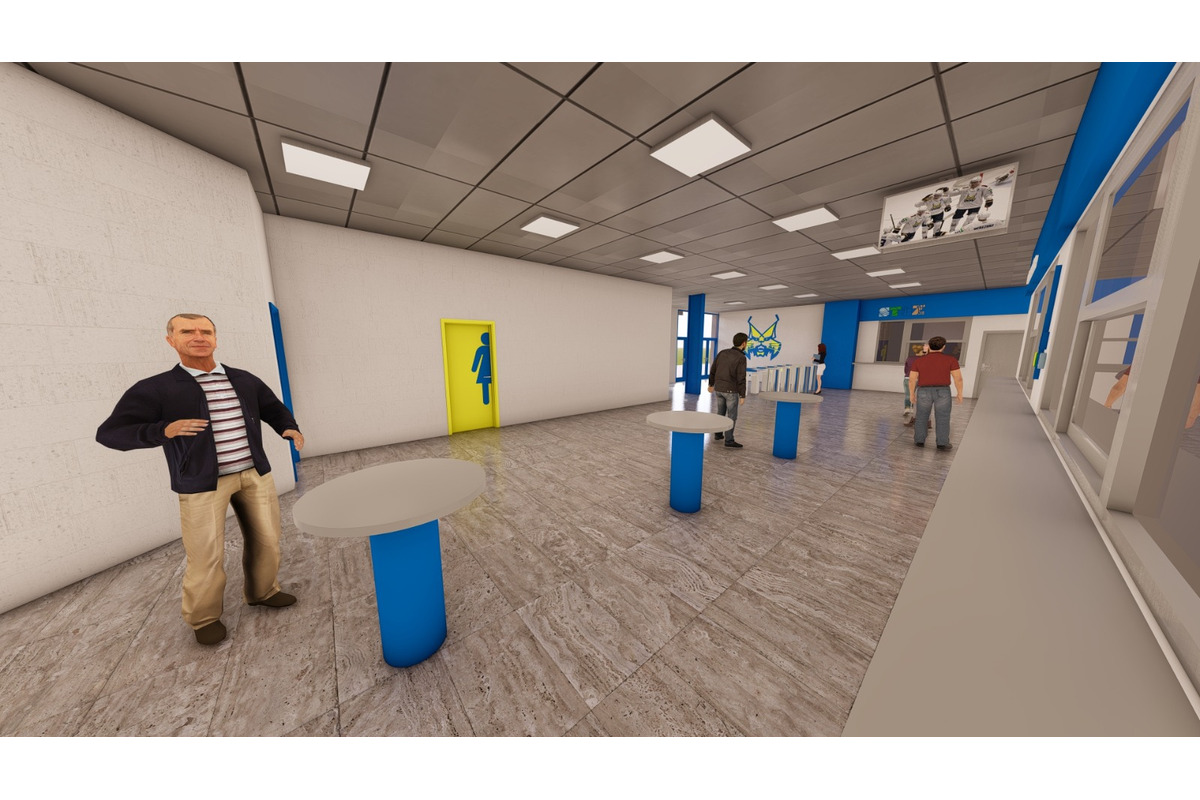 FOTO: Vizualizácia zrekonštruovaného zimného štadióna v Spišskej Novej Vsi, foto 13