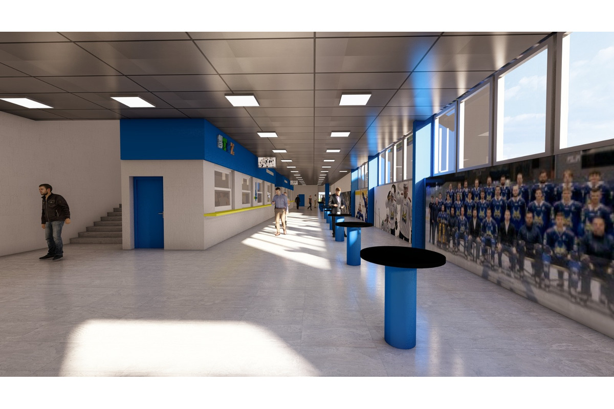 FOTO: Vizualizácia zrekonštruovaného zimného štadióna v Spišskej Novej Vsi, foto 9