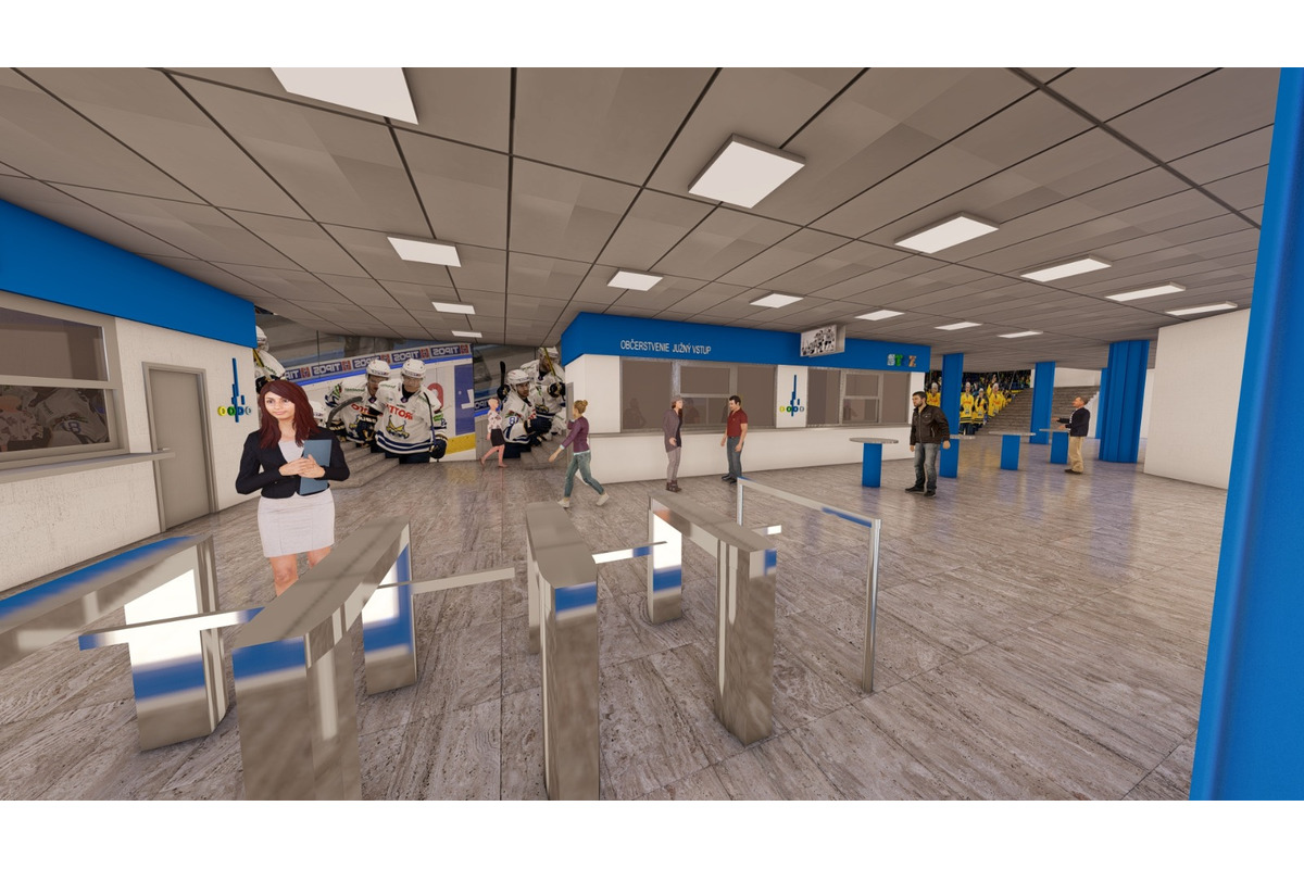 FOTO: Vizualizácia zrekonštruovaného zimného štadióna v Spišskej Novej Vsi, foto 6