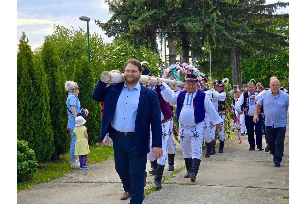FOTO: Takto stavali máje v Košickom kraji, foto 6
