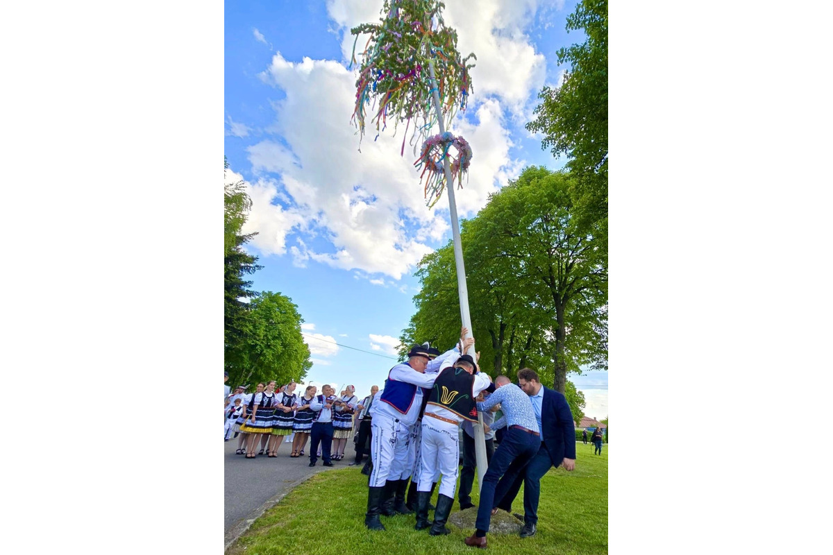 FOTO: Takto stavali máje v Košickom kraji, foto 7