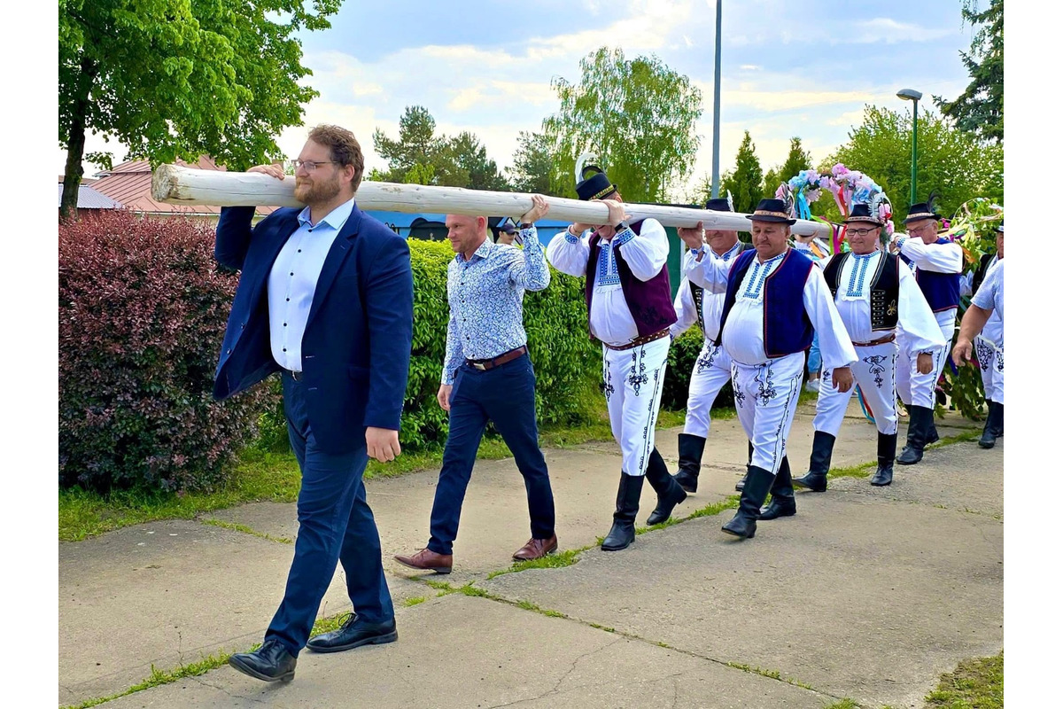 FOTO: Takto stavali máje v Košickom kraji, foto 14