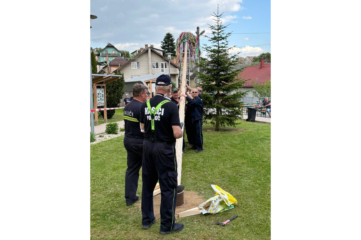 FOTO: Takto stavali máje v Košickom kraji, foto 18