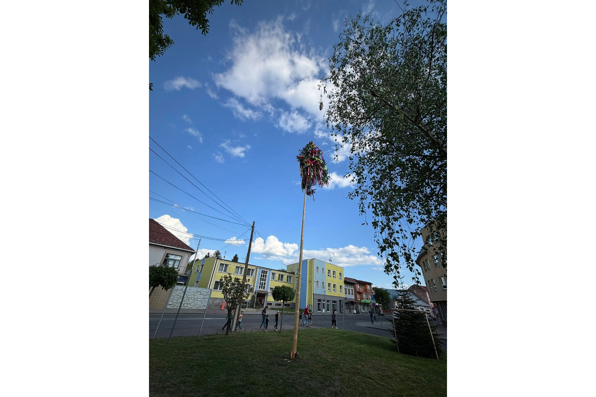 FOTO: Takto stavali máje v Košickom kraji, foto 24