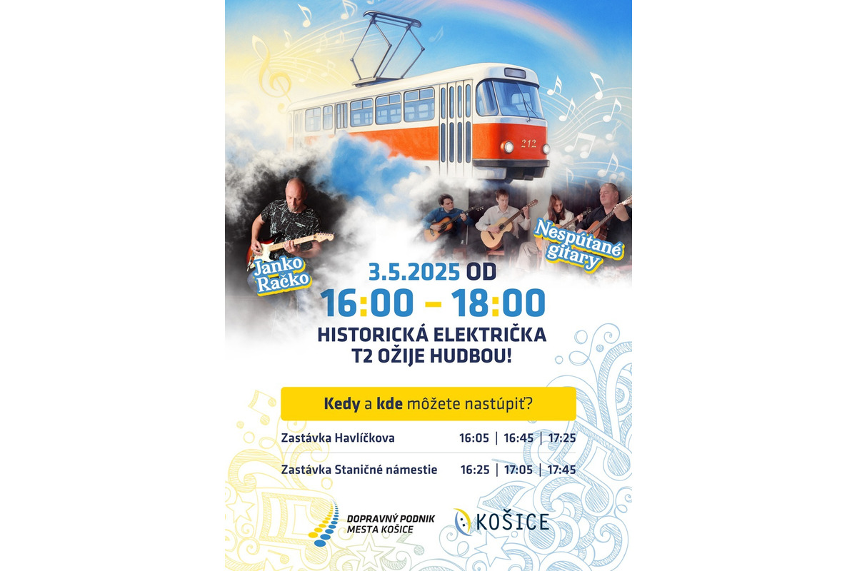 FOTO: Na košické cesty vyrazí historická aj rozprávková električka, foto 1