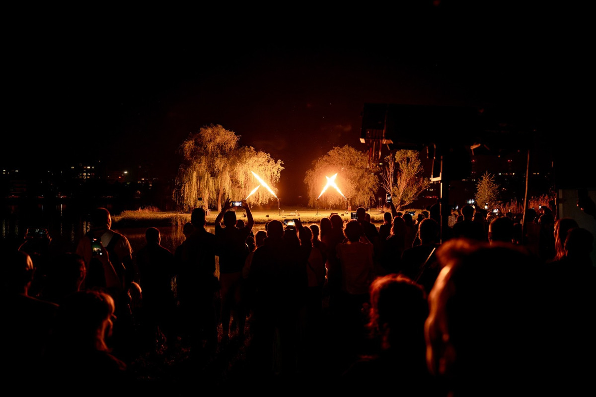 FOTO: Košické Jazero sa po roku znova premenilo na Benátky, foto 27