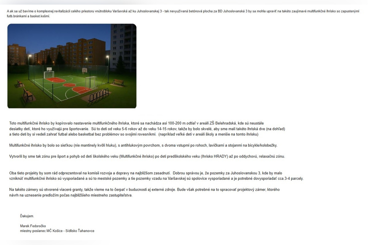 FOTO: Nový dych pre zanedbaný vnútroblok v Ťahanovciach? Návrhy už majú svoje vizualizácie, foto 1