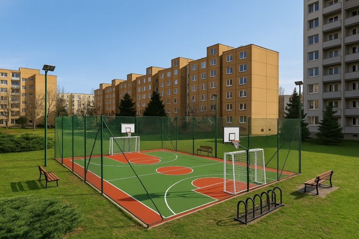 FOTO: Nový dych pre zanedbaný vnútroblok v Ťahanovciach? Návrhy už majú svoje vizualizácie, foto 6