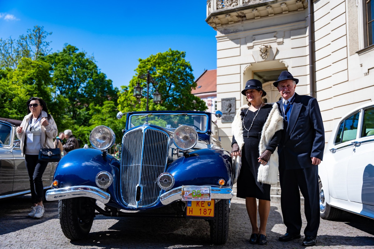 FOTO: Cassovia retro v Košiciach. Krásne historické vozidlá zaplnili centrum mesta, foto 21