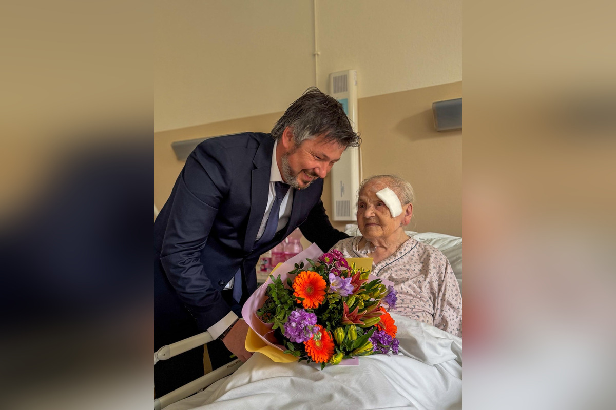 FOTO: Pani Alžbeta z Barce oslávila 100 rokov, foto 1