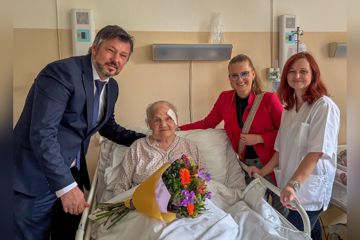 FOTO: Pani Alžbeta z Barce oslávila 100 rokov, foto 2