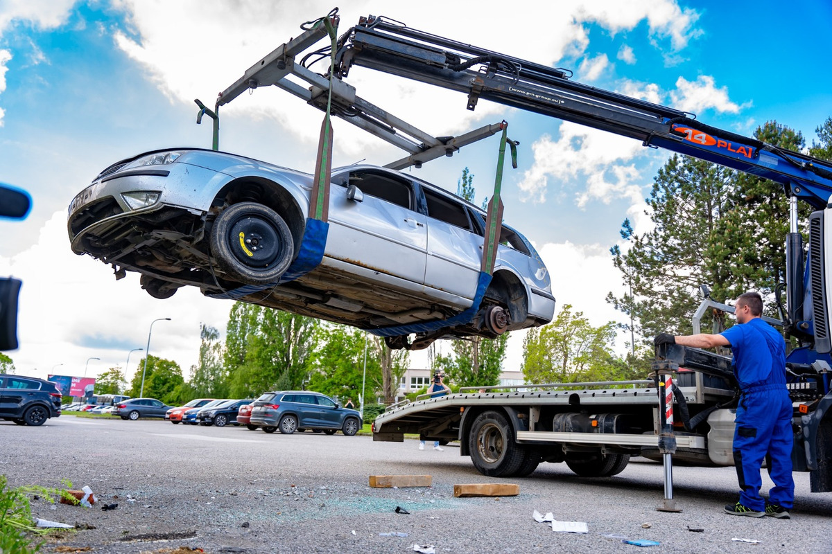 FOTO: Nové autovrakovisko v Košiciach, foto 2
