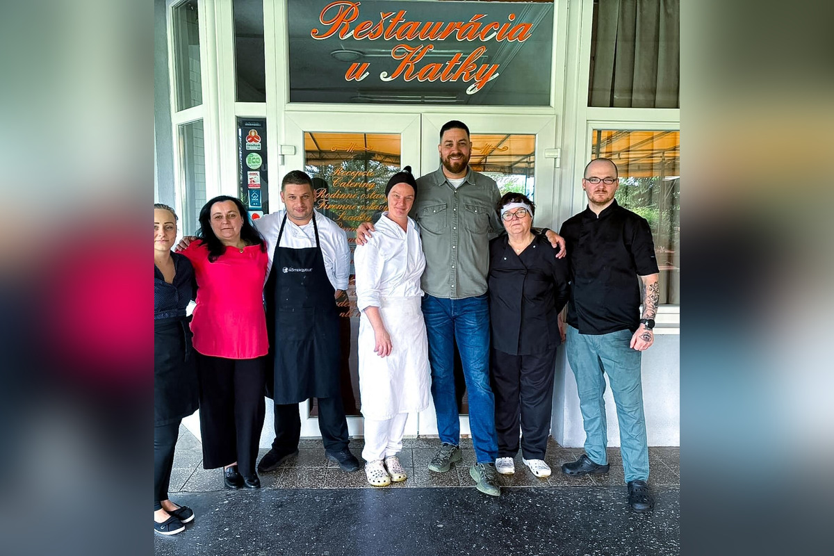 FOTO: Martin Novák navštívil Reštauráciu u Katky, foto 1