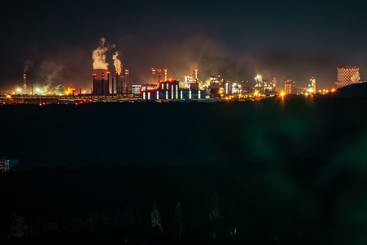 FOTO: Výhľad na nočné Košice z Červeného brehu, foto 3