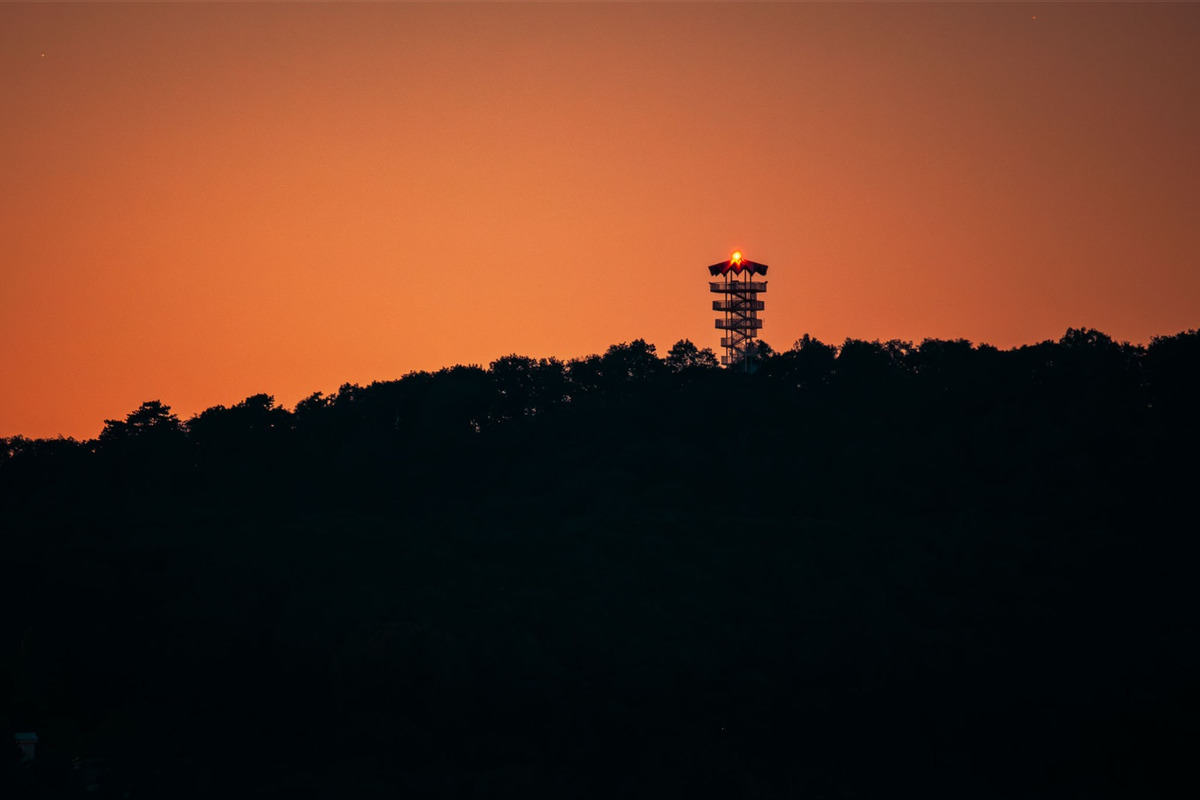 FOTO: Výhľad na nočné Košice z Červeného brehu, foto 9