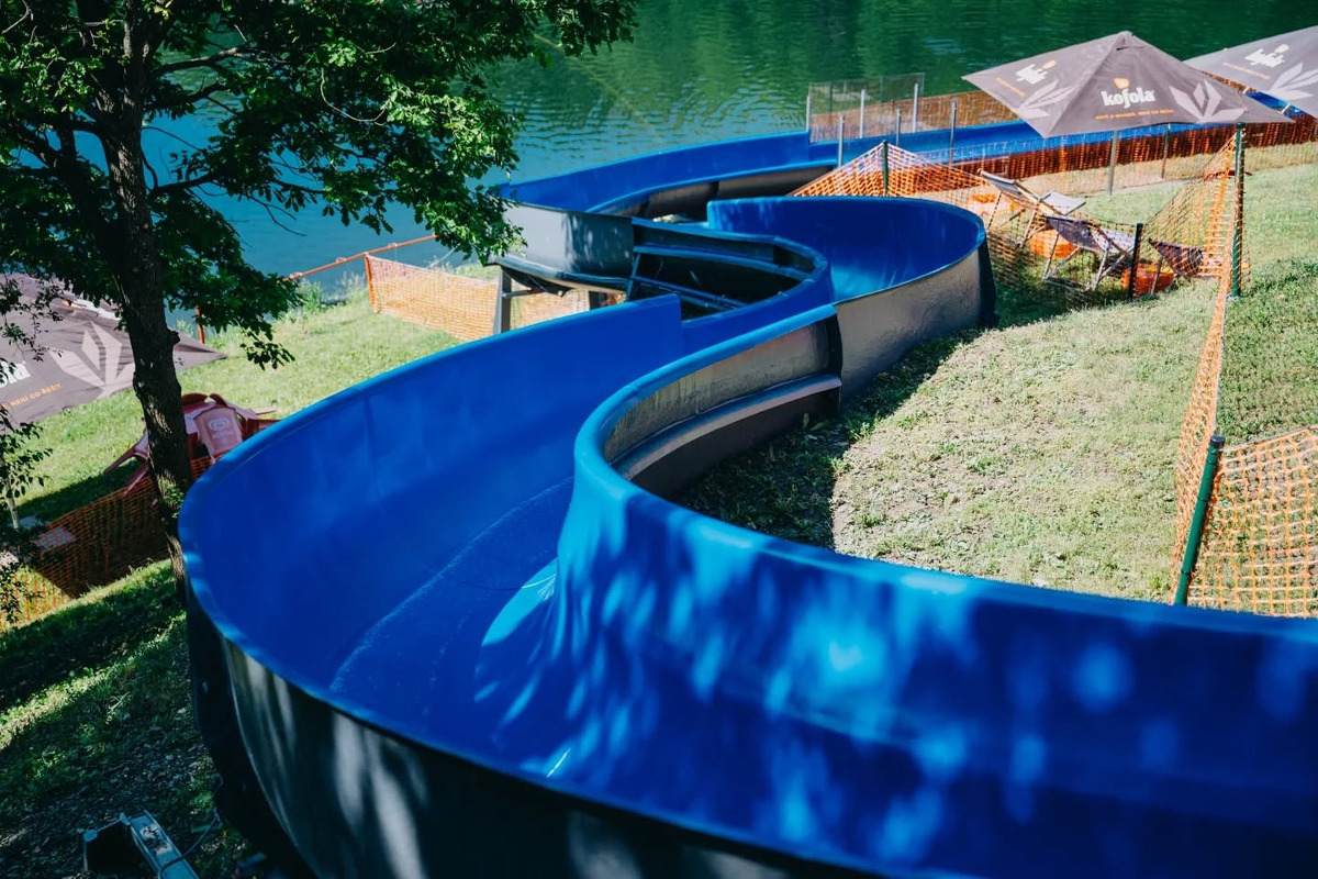 FOTO: Na Ružíne pribudla nová atrakcia, Ružínsky tobogan, foto 7