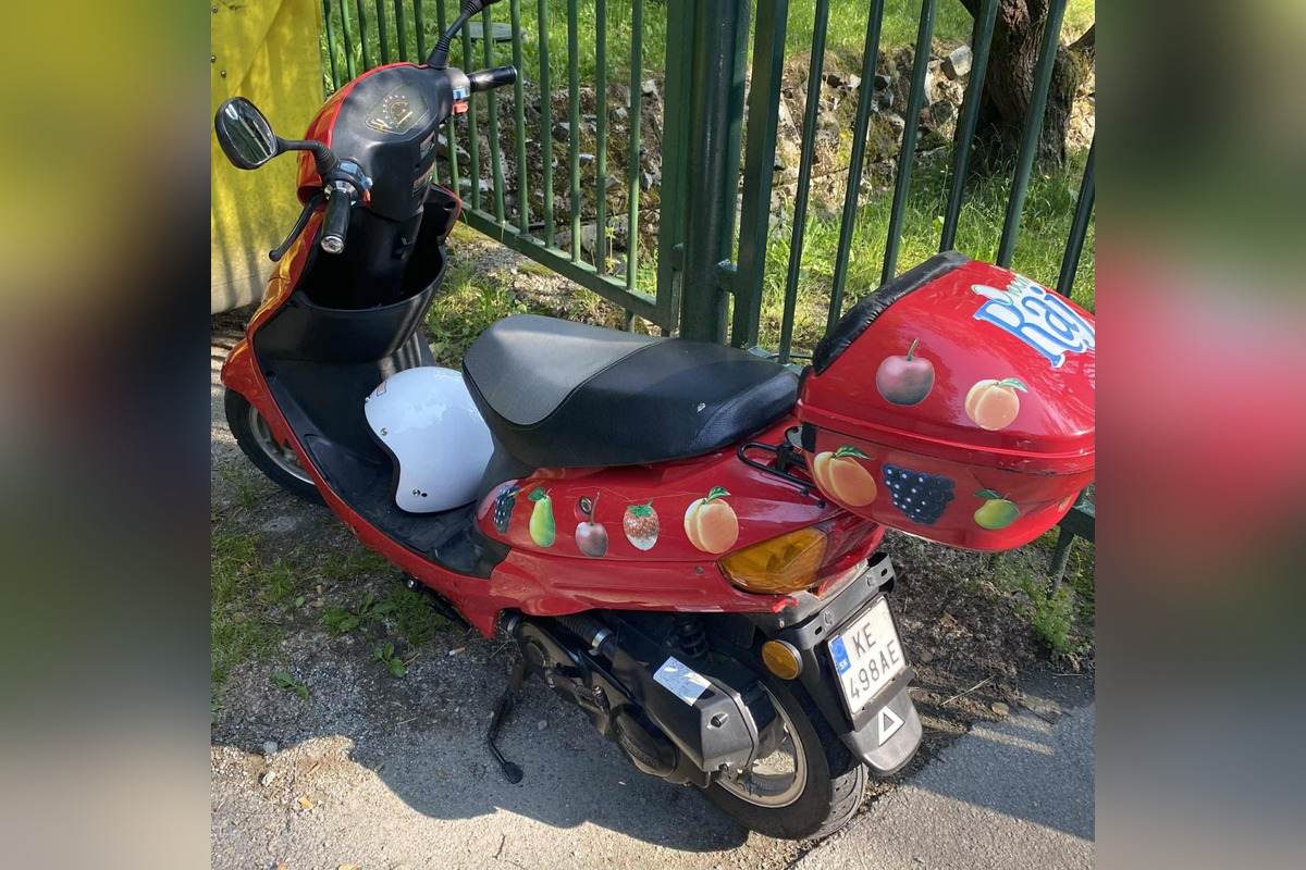 FOTO: Košičanke bol odcudzený skúter, hľadá ho, foto 3