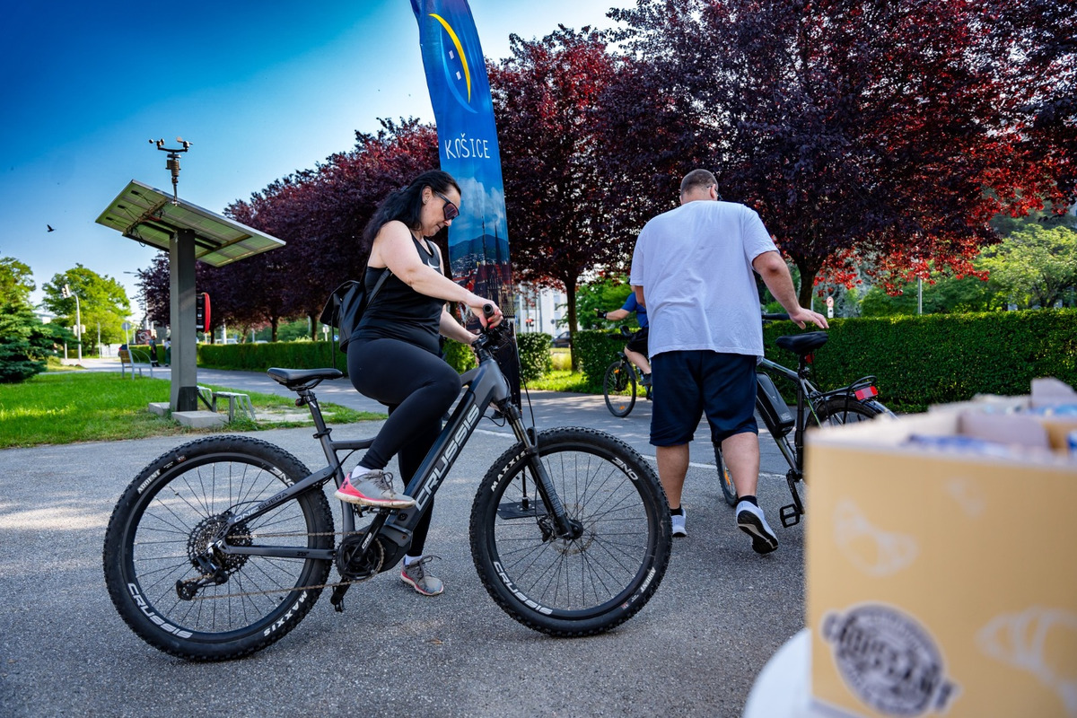 FOTO: Cykloraňajky pred košickým magistrátom, foto 11