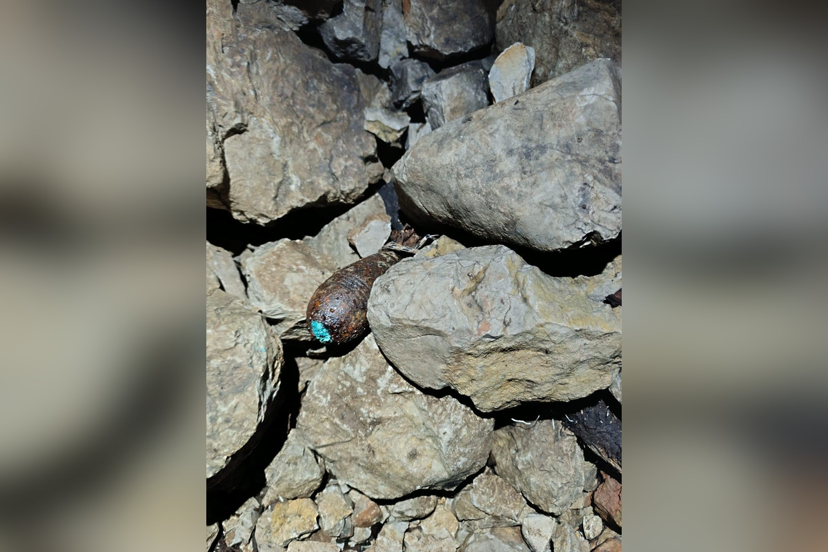 FOTO: V jaskyni v Slovenskom krase bola nájdená vojenská munícia, foto 1