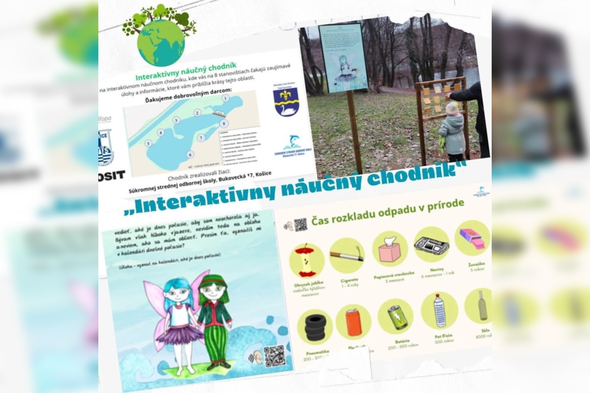 FOTO: Rozprávkový náučný chodník na Jazere vytvorili študentky, foto 10
