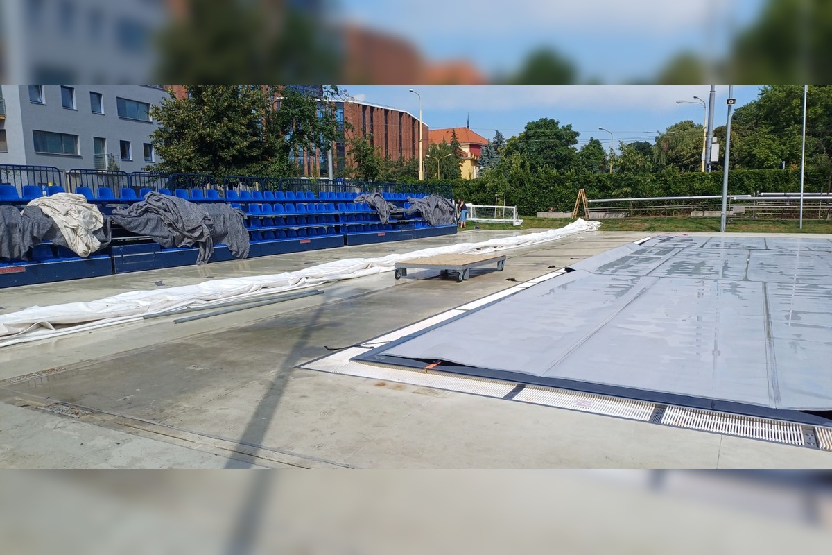 FOTO: Vodnopólový bazén na Červenej Hviezde, foto 3
