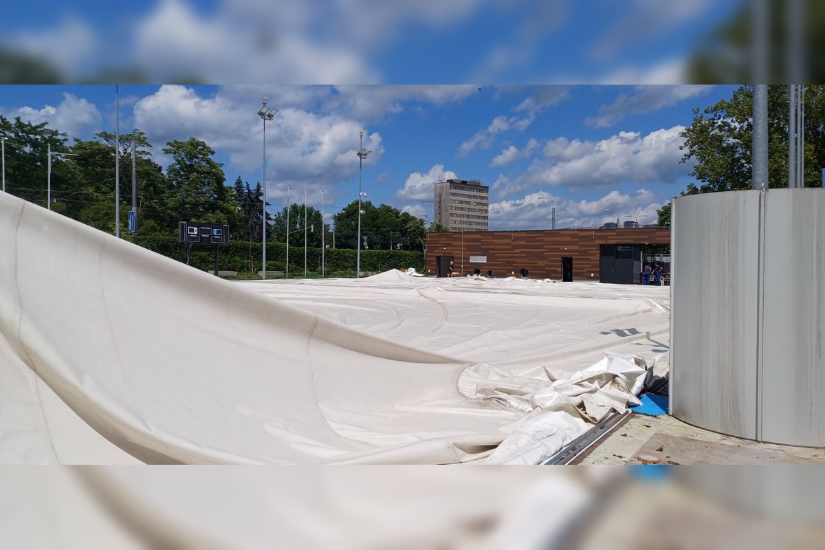 FOTO: Vodnopólový bazén na Červenej Hviezde, foto 11