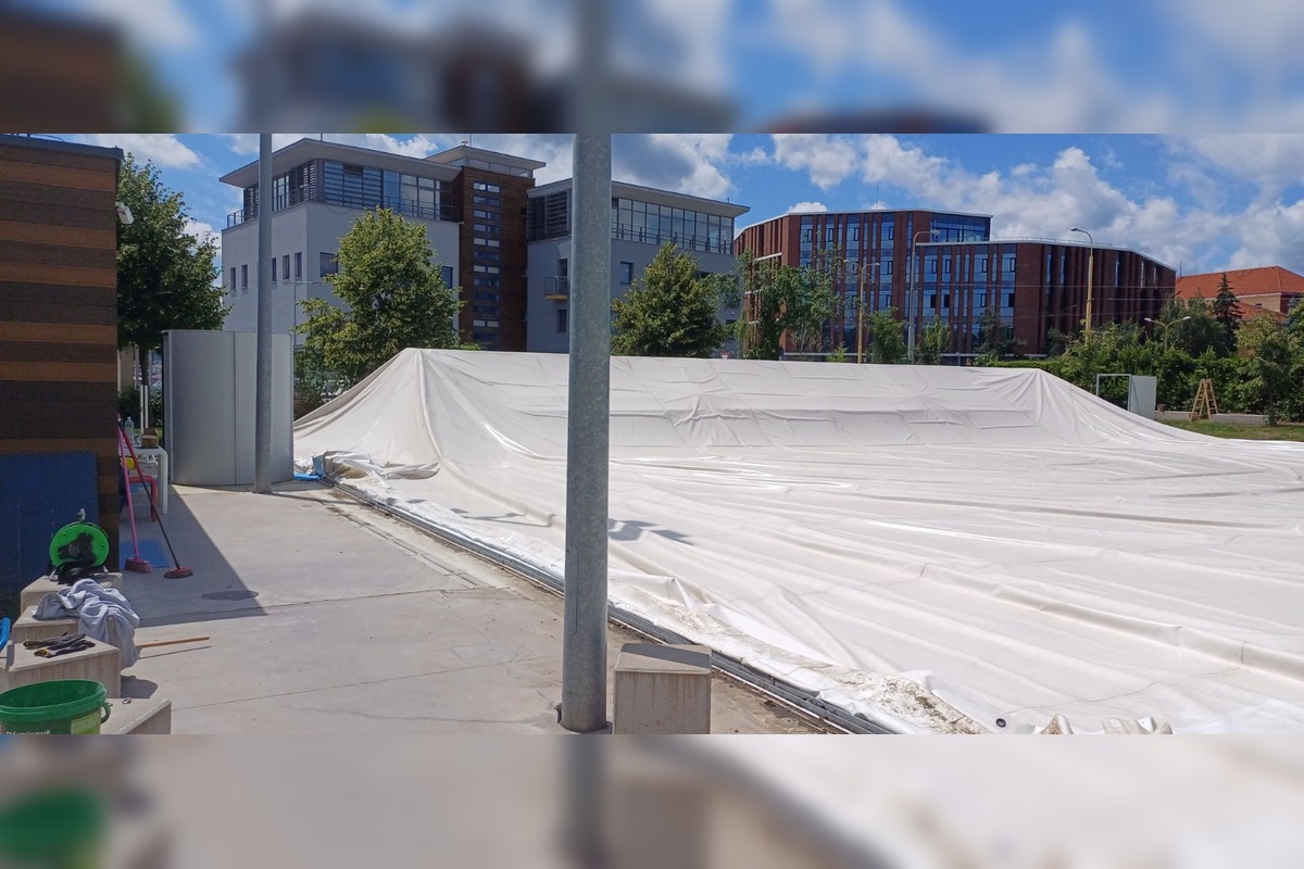 FOTO: Vodnopólový bazén na Červenej Hviezde, foto 14