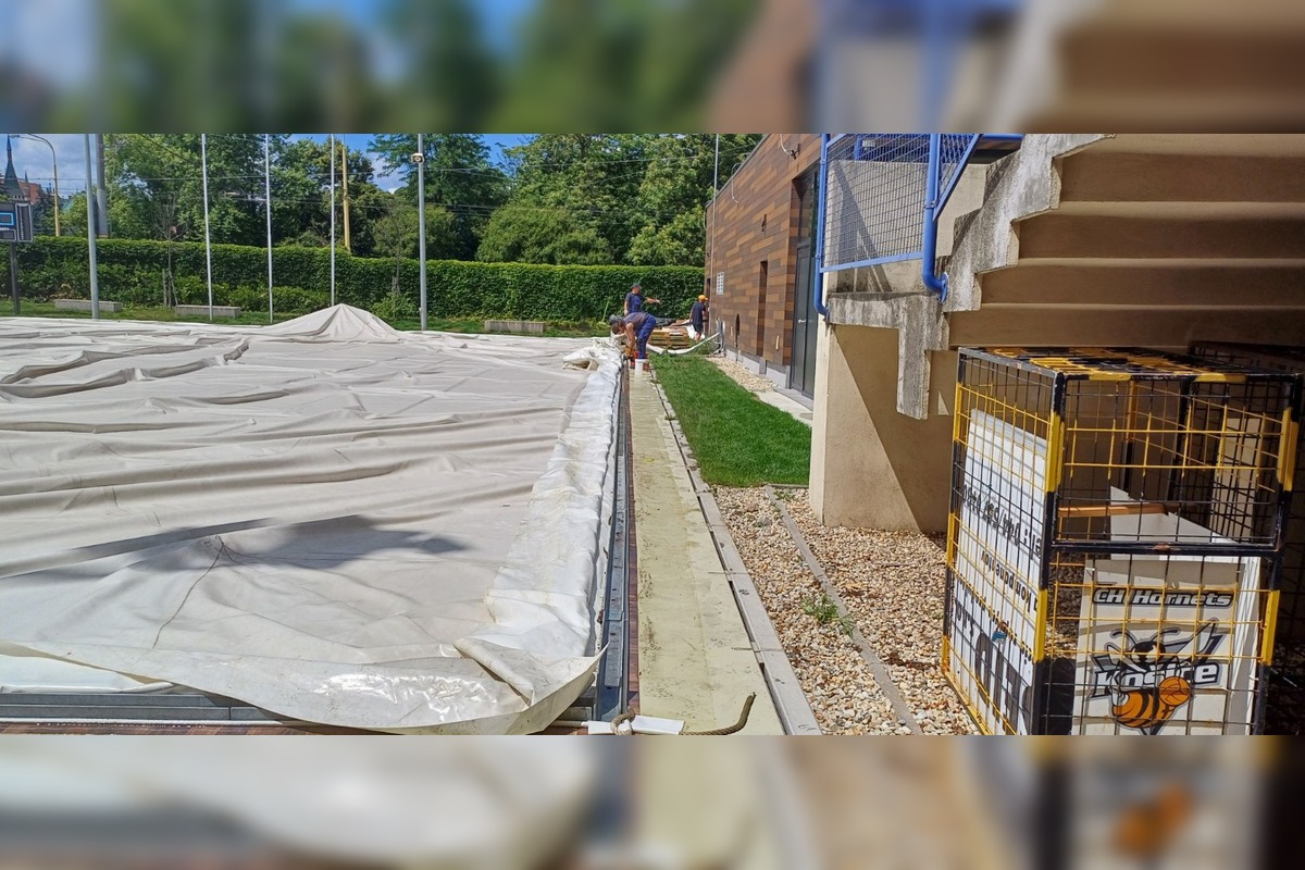 FOTO: Vodnopólový bazén na Červenej Hviezde, foto 15