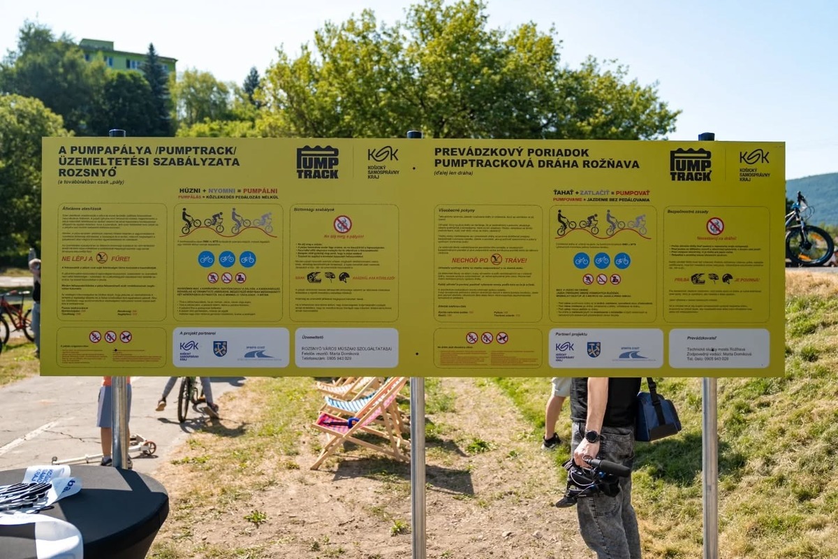 FOTO: V Rožňave otvorili nový pumptrack, foto 4