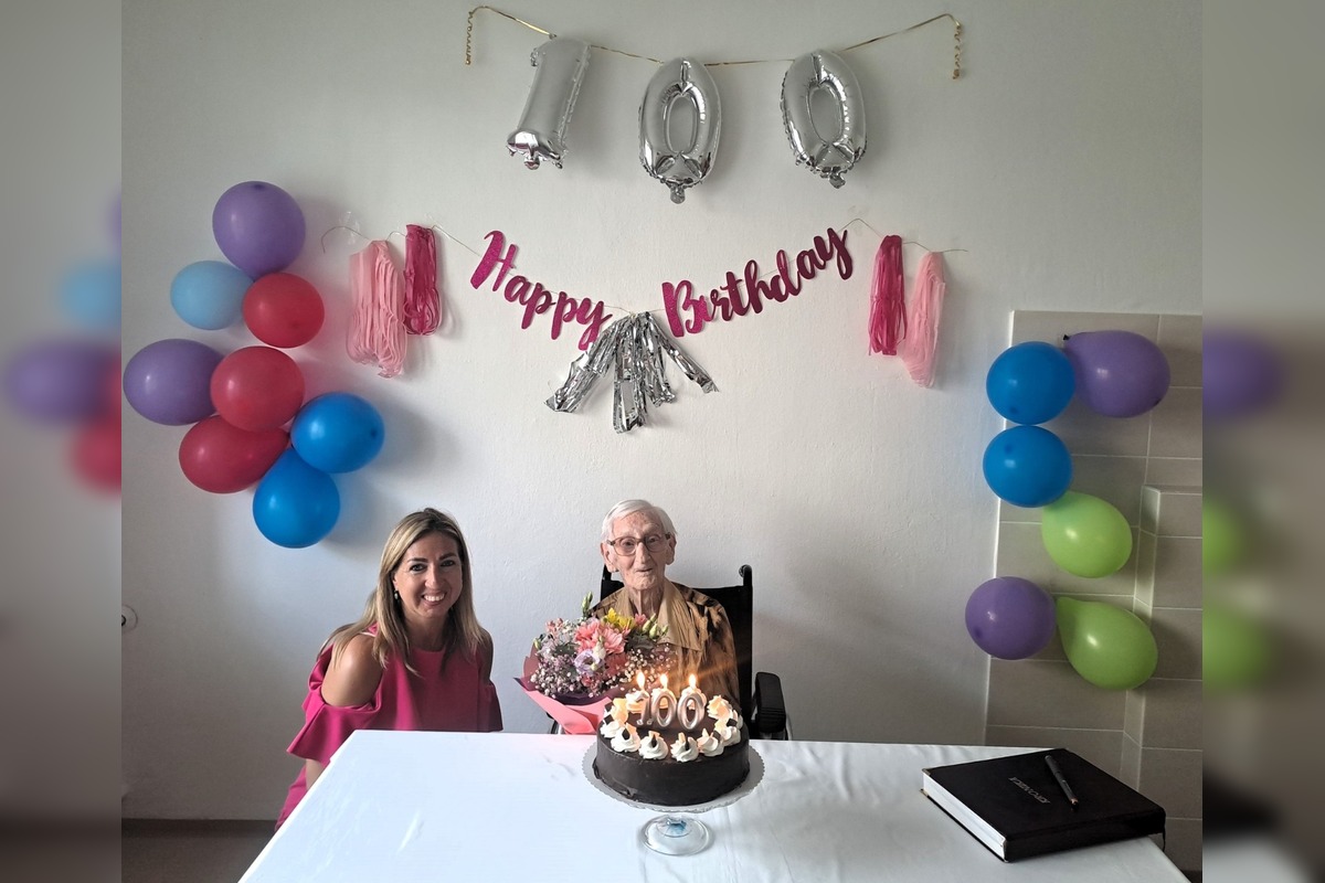 FOTO: Obyvateľka košickej mestskej časti Juh oslávila výnimočné jubileum, dovŕšila 100 rokov, foto 1