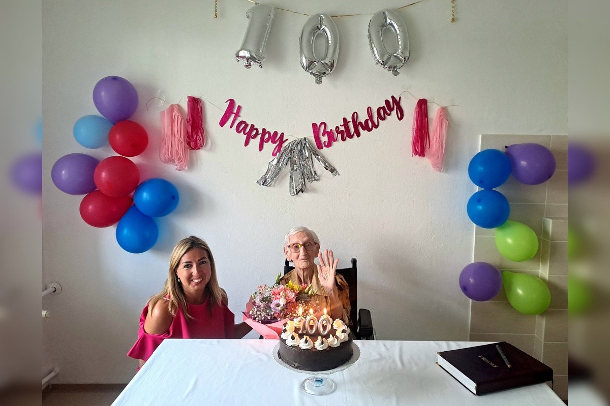 FOTO: Obyvateľka košickej mestskej časti Juh oslávila výnimočné jubileum, dovŕšila 100 rokov, foto 3