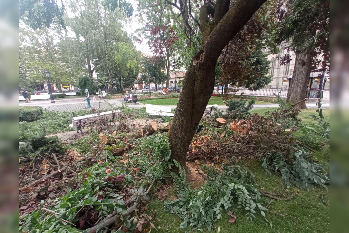 Košickým krajom sa v prvý pracovný deň prehnala ničivá smršť, foto 25