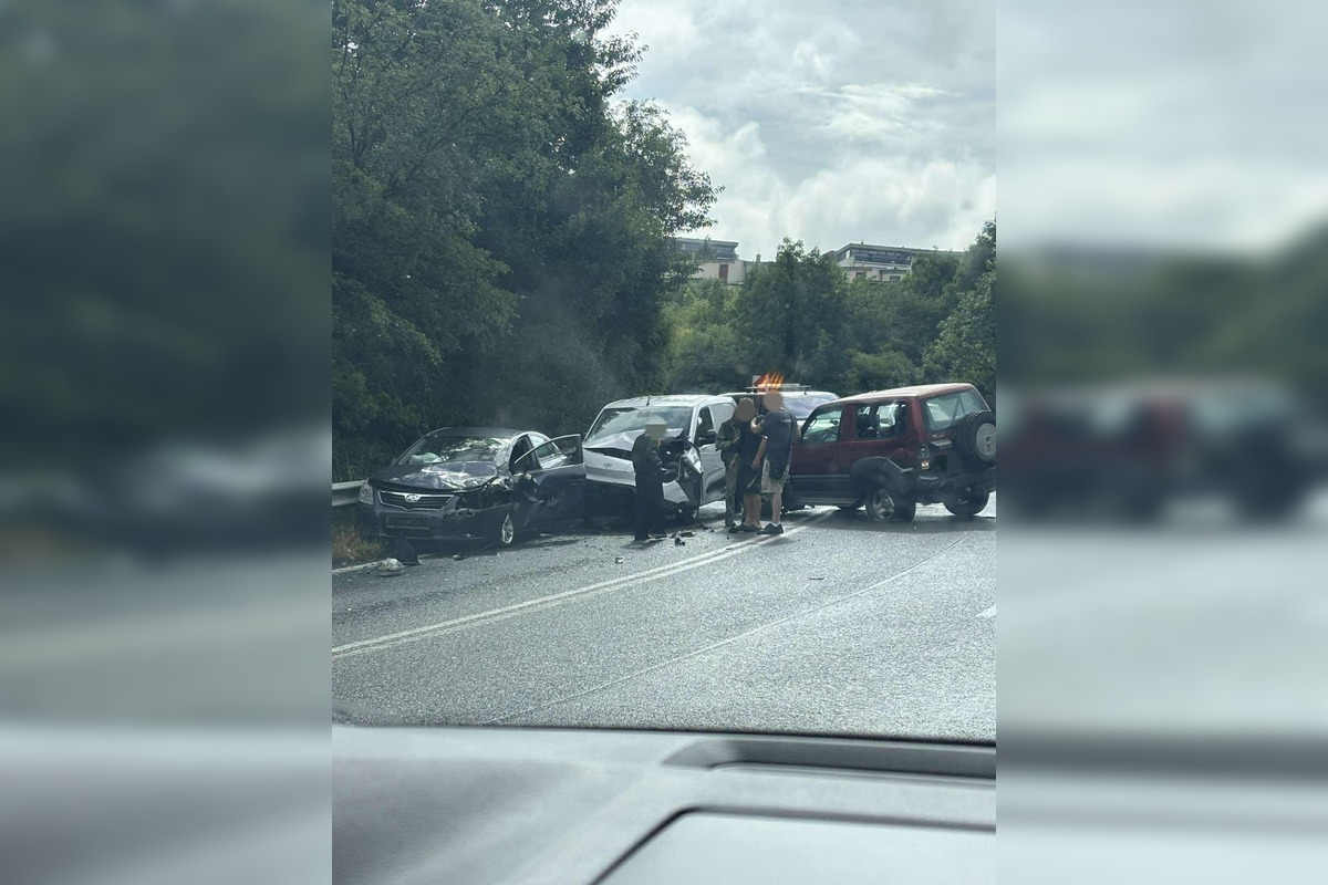 FOTO: Hromadná nehoda na Sečovskej, foto 8