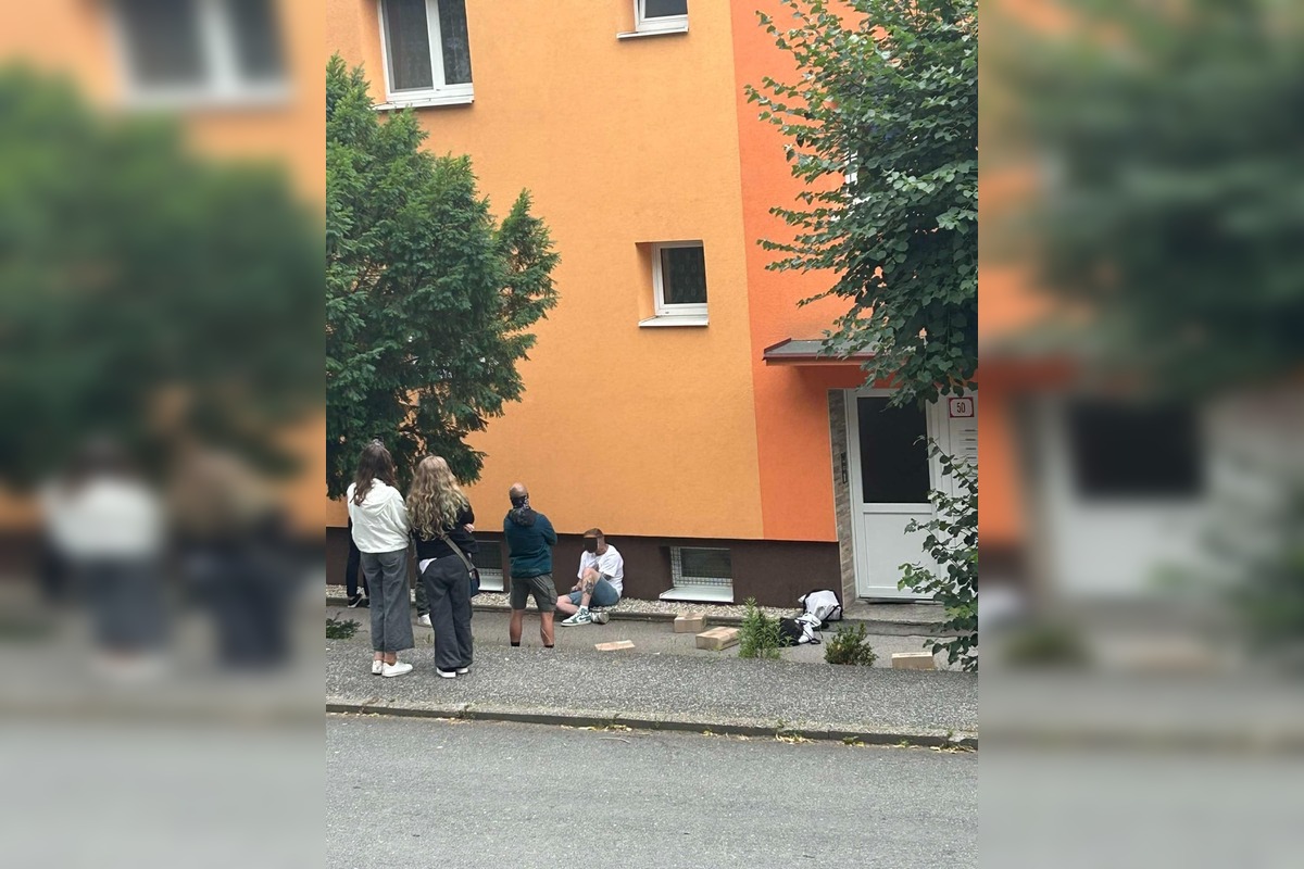 FOTO: Policajný zásah v Krompachoch, foto 2