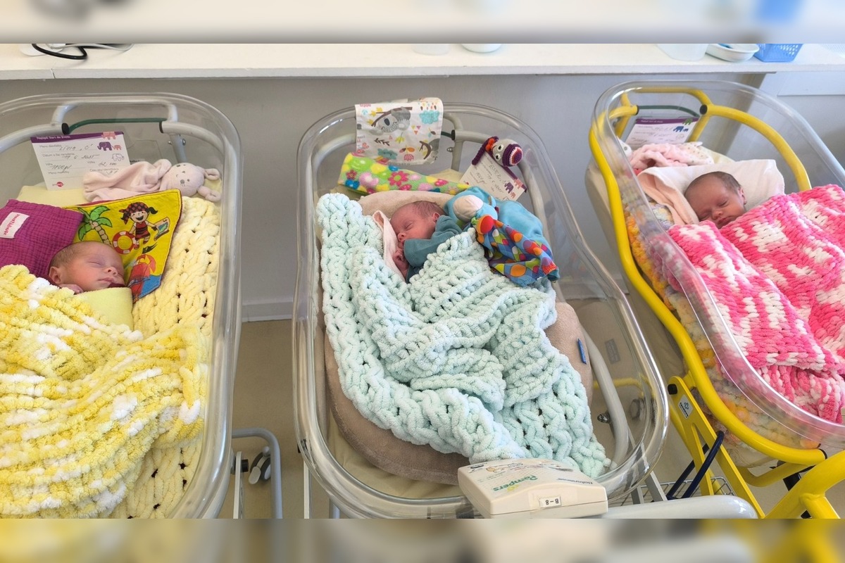 FOTO: V košickej nemocnici sa narodili jednovaječné trojičky, foto 1