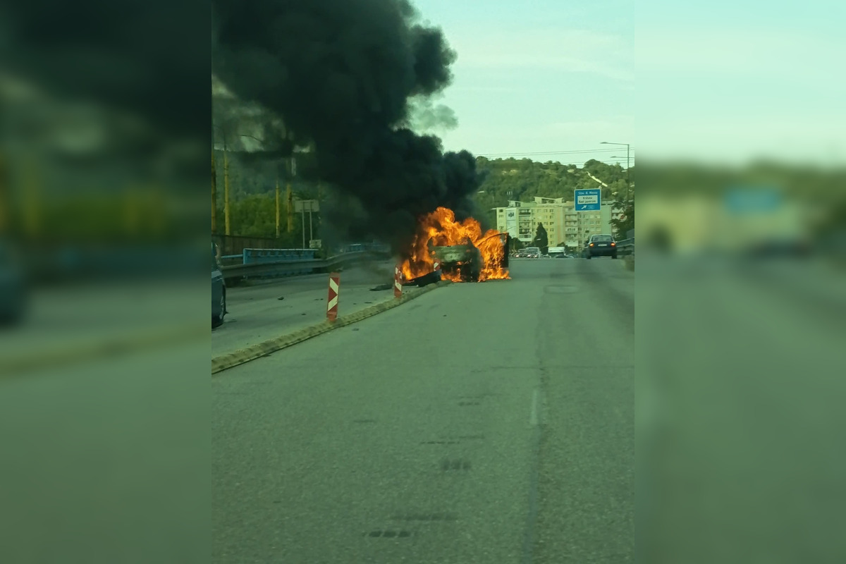 Košický Most VSS uzavrel požiar osobného auta, foto 3