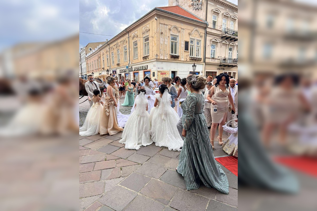 FOTO: Okázalá rómska svadba v Košiciach, foto 2