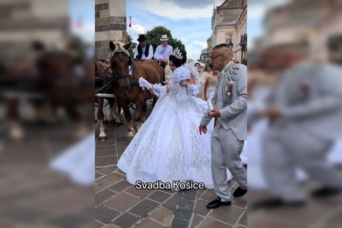 FOTO: Okázalá rómska svadba v Košiciach, foto 3